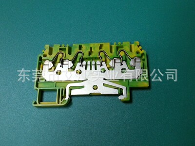 厂家供应欧式接线座KF166-5.00mm 绿色 环保 镀锡铜方针
