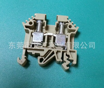 德国进口欧式端子台3202.2 CONTA-CLIP端子台 空调用接线盒