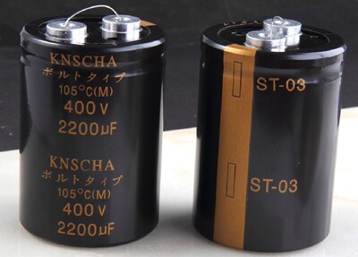 4700uf400v 77*130螺栓电解电容器 电动汽车直流充电桩专用